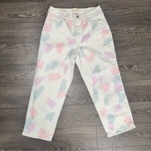 *3 for $15* Universal Thread Multicolor Spot Straight Stretch Jeans Size 12/31